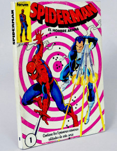 CÓMIC SPIDERMAN 1 AL 5 RETAPADO FORUM MARVEL (SPIDER-MAN)...