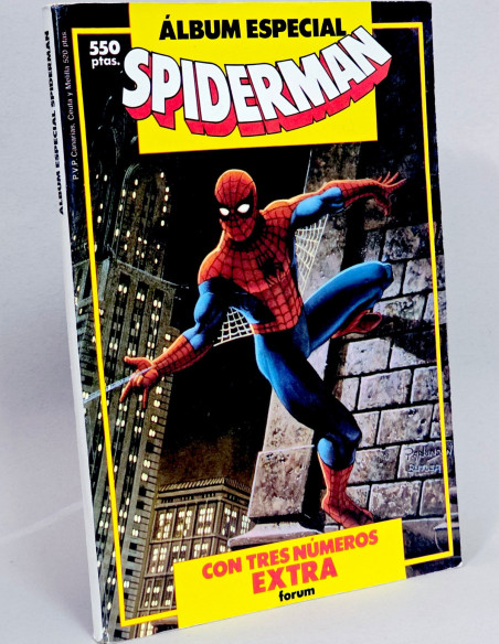 CÓMIC SPIDERMAN EXTRA RETAPADO ÁLBUM ESPECIAL (SPIDER-MAN) FORUM MARVEL BUEN ESTADO