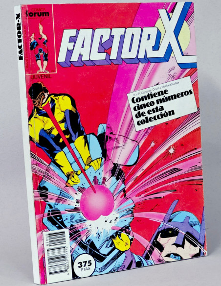 CÓMIC FACTOR X 11 AL 15 RETAPADO VOL.1 FORUM MARVEL VOLUMEN BUEN ESTADO