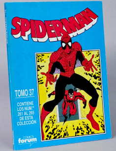 CÓMIC SPIDERMAN 261 AL 265 RETAPADO TOMO 37 VOL.1 FORUM...