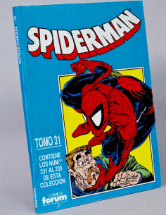 CÓMIC SPIDERMAN 231 AL 235 RETAPADO TOMO 31 VOL.1 FORUM...