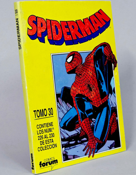 CÓMIC SPIDERMAN 226 AL 230 RETAPADO TOMO 30 VOL.1 FORUM MARVEL (SPIDER-MAN) VOLUMEN MUY BUEN ESTADO