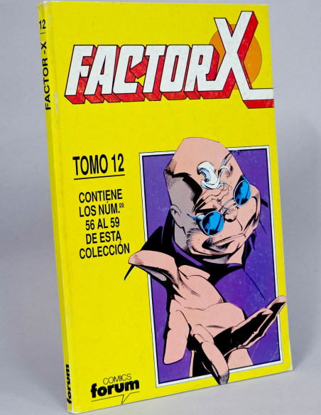 CÓMIC FACTOR X 56 AL 59 RETAPADO VOL.1 TOMO 12 FORUM MARVEL VOLUMEN CASI EXCELENTE