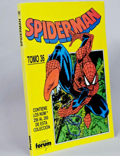 CÓMIC SPIDERMAN 256 AL 260 RETAPADO VOL.1 TOMO 36...