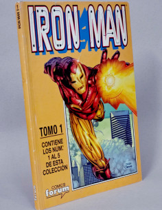 CÓMIC IRON MAN 1 AL 5 RETAPADO VOL.1 TOMO FORUM MARVEL...