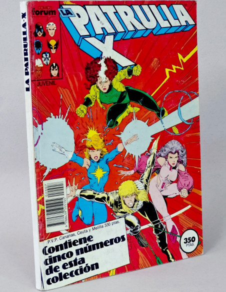CÓMIC LA PATRULLA X 67 AL 71 RETAPADO VOL.1 FORUM MARVEL VOLUMEN BUEN ESTADO