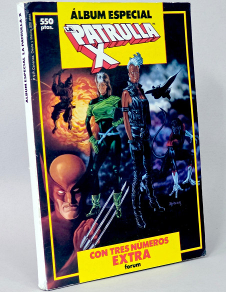 CÓMIC LA PATRULLA X EXTRA ÁLBUM ESPECIAL RETAPADO VOL.1 FORUM MARVEL VOLUMEN NORMAL/BUEN ESTADO