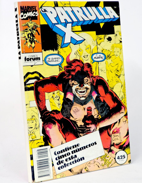 CÓMIC LA PATRULLA X 101 AL 105 RETAPADO VOL.1 FORUM MARVEL VOLUMEN CASI EXCELENTE ESTADO