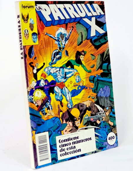 CÓMIC LA PATRULLA X 87 AL 91 RETAPADO VOL.1 FORUM MARVEL VOLUMEN MUY BUEN ESTADO