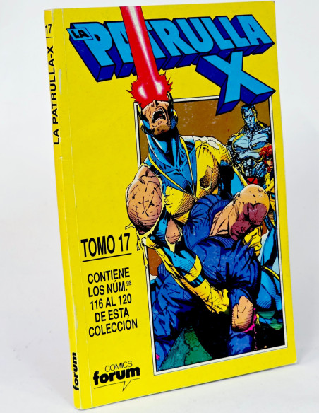 CÓMIC LA PATRULLA X 116 AL 120 RETAPADO VOL.1 TOMO 17 FORUM MARVEL VOLUMEN MUY BUEN ESTADO