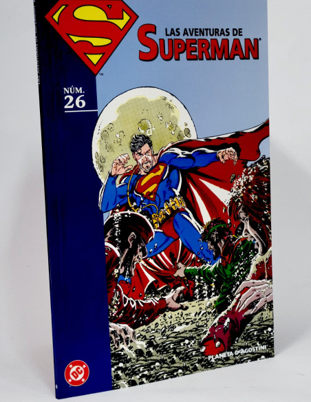 CÓMIC LAS AVENTURAS DE SUPERMAN 26 COLECCIONABLE DC PLANETA DEAGOSTINI DE KIOSCO