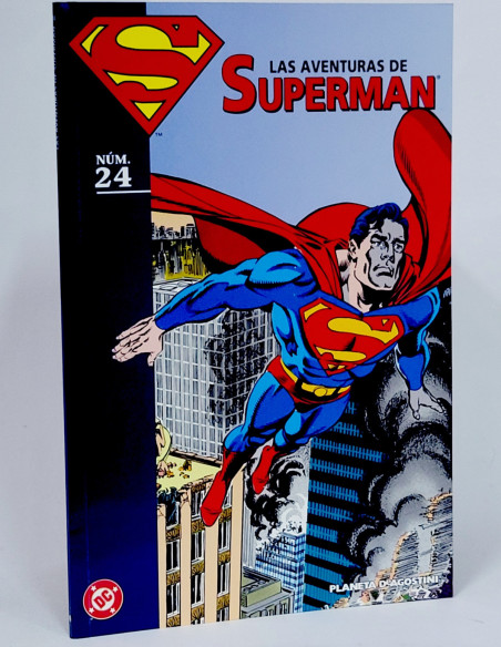 CÓMIC LAS AVENTURAS DE SUPERMAN 24 COLECCIONABLE DC PLANETA DEAGOSTINI DE KIOSCO