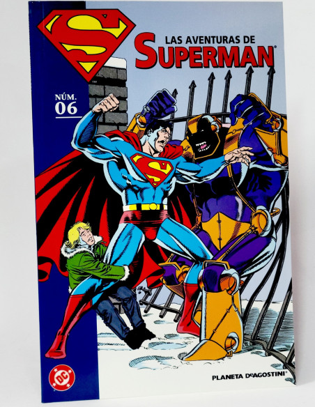 CÓMIC LAS AVENTURAS DE SUPERMAN 6 COLECCIONABLE DC PLANETA DEAGOSTINI DE KIOSCO