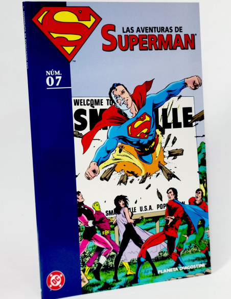 CÓMIC LAS AVENTURAS DE SUPERMAN 7 COLECCIONABLE DC PLANETA DEAGOSTINI DE KIOSCO