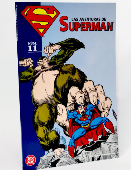 CÓMIC LAS AVENTURAS DE SUPERMAN 11 COLECCIONABLE DC PLANETA DEAGOSTINI DE KIOSCO
