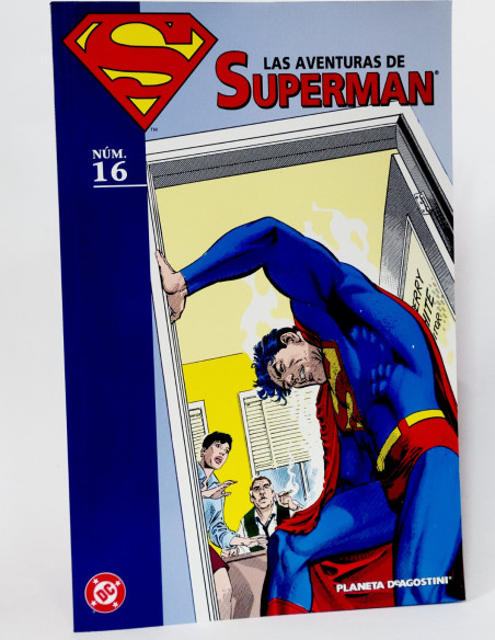 CÓMIC LAS AVENTURAS DE SUPERMAN 16 COLECCIONABLE DC PLANETA DEAGOSTINI DE KIOSCO