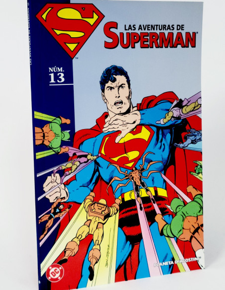 CÓMIC LAS AVENTURAS DE SUPERMAN 13 COLECCIONABLE DC PLANETA DEAGOSTINI DE KIOSCO