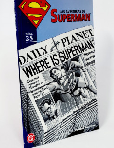 CÓMIC LAS AVENTURAS DE SUPERMAN 25 COLECCIONABLE DC...