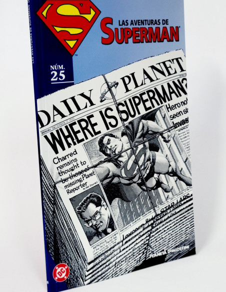 CÓMIC LAS AVENTURAS DE SUPERMAN 25 COLECCIONABLE DC PLANETA DEAGOSTINI DE KIOSCO