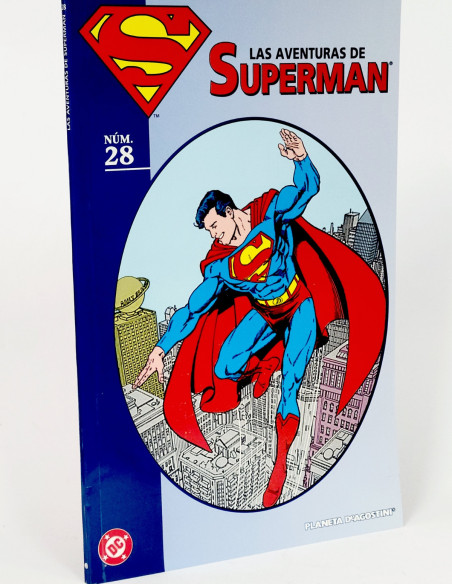 CÓMIC LAS AVENTURAS DE SUPERMAN 28 COLECCIONABLE DC PLANETA DEAGOSTINI DE KIOSCO