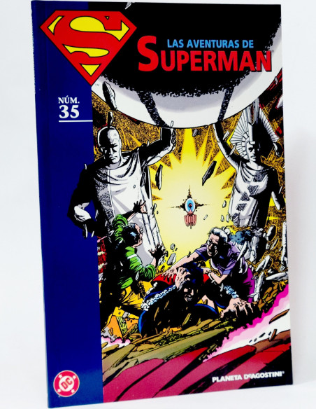 CÓMIC LAS AVENTURAS DE SUPERMAN 35 COLECCIONABLE DC PLANETA DEAGOSTINI DE KIOSCO