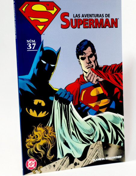 CÓMIC LAS AVENTURAS DE SUPERMAN 37 COLECCIONABLE DC PLANETA DEAGOSTINI DE KIOSCO