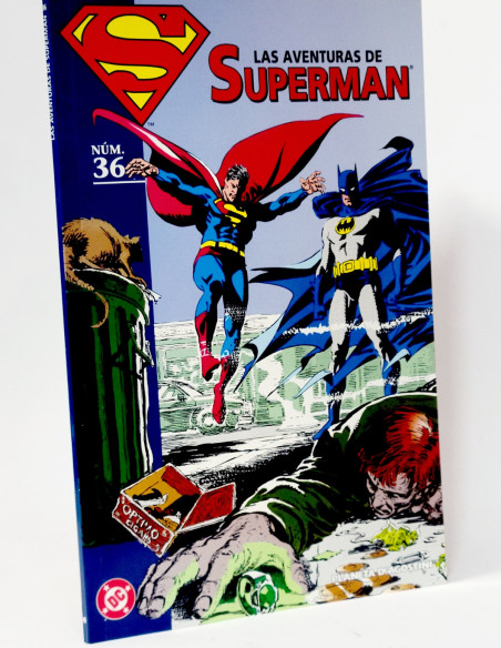 CÓMIC LAS AVENTURAS DE SUPERMAN 36 COLECCIONABLE DC PLANETA DEAGOSTINI DE KIOSCO