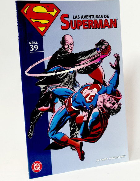 CÓMIC LAS AVENTURAS DE SUPERMAN 39 COLECCIONABLE DC PLANETA DEAGOSTINI DE KIOSCO