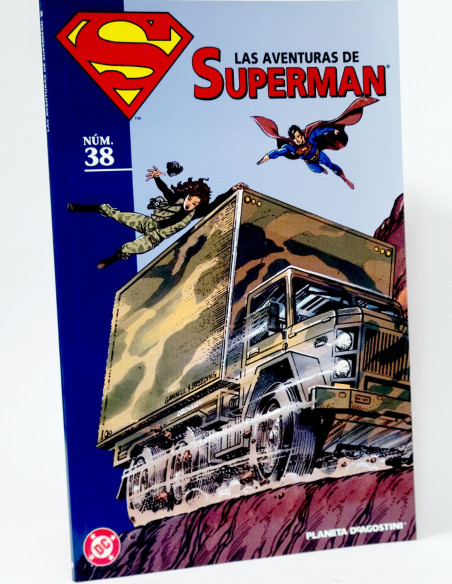 CÓMIC LAS AVENTURAS DE SUPERMAN 38 COLECCIONABLE DC PLANETA DEAGOSTINI DE KIOSCO