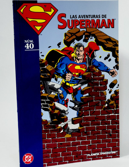 CÓMIC LAS AVENTURAS DE SUPERMAN 40 COLECCIONABLE DC PLANETA DEAGOSTINI DE KIOSCO