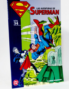 CÓMIC LAS AVENTURAS DE SUPERMAN 34 COLECCIONABLE DC...