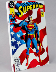 CÓMIC SUPERMAN 122 AL 123 EXTRAS 4 Y 5 RETAPADO 34...