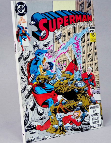 CÓMIC SUPERMAN 96 AL 99 RETAPADO 28 EDICIONES ZINCO DC EXCELENTE ESTADO