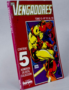 CÓMIC LOS VENGADORES 101 AL 105 RETAPADO TOMO 13 VOL.1...