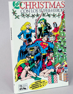 CÓMIC CHRISTMAS CON LOS SUPERHÉROES 1 y 2 SUPERMAN 37...