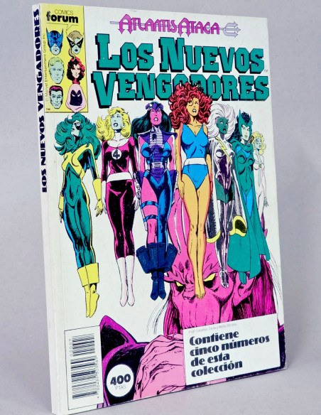 CÓMIC LOS NUEVOS VENGADORES 36 AL 40 RETAPADO FORUM MARVEL EXCELENTE ESTADO