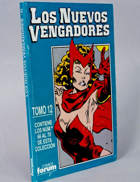CÓMIC LOS NUEVOS VENGADORES 66 AL 70 RETAPADO TOMO 12 FORUM MARVEL BUEN ESTADO
