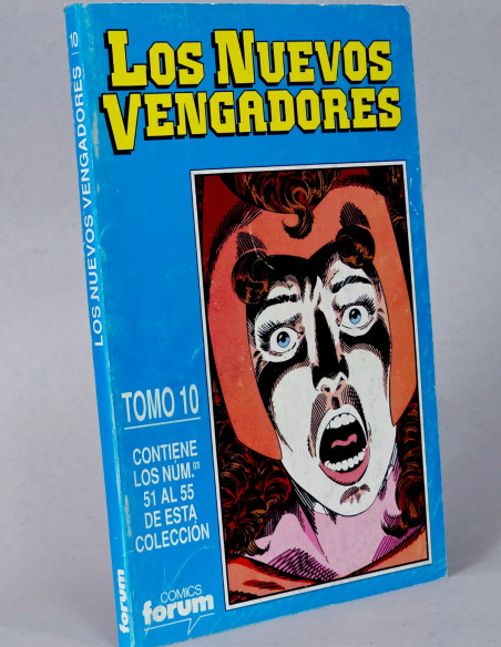 CÓMIC LOS NUEVOS VENGADORES 51 AL 55 RETAPADO TOMO 10 FORUM MARVEL BUEN ESTADO
