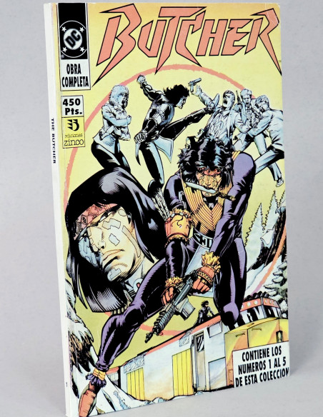CÓMIC BUTCHER 1 AL 5 OBRA COMPLETA RETAPADO EDICIONES ZINCO DC EXCELENTE ESTADO