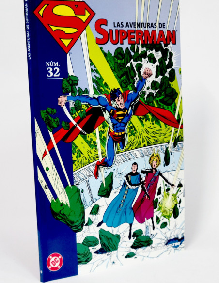 CÓMIC LAS AVENTURAS DE SUPERMAN 32 COLECCIONABLE DC PLANETA DEAGOSTINI DE KIOSCO