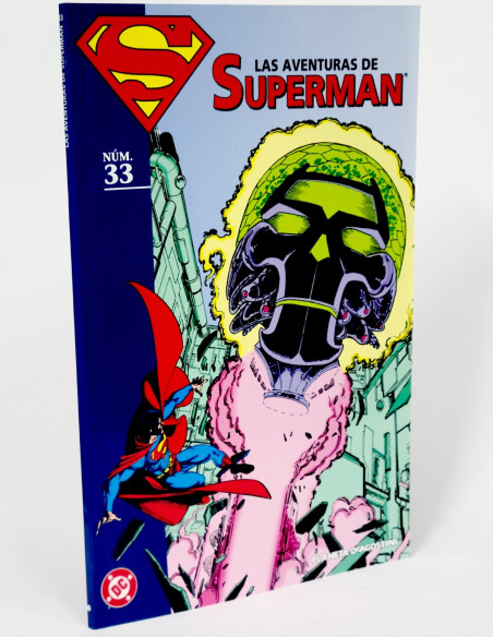 CÓMIC LAS AVENTURAS DE SUPERMAN 33 COLECCIONABLE DC PLANETA DEAGOSTINI DE KIOSCO