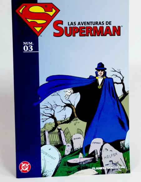 CÓMIC LAS AVENTURAS DE SUPERMAN 3 COLECCIONABLE DC PLANETA DEAGOSTINI DE KIOSCO