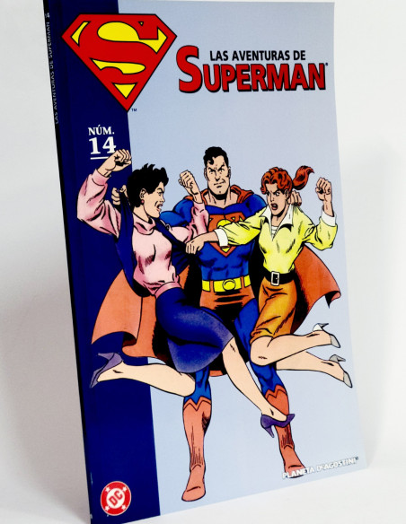 CÓMIC LAS AVENTURAS DE SUPERMAN 14 COLECCIONABLE DC PLANETA DEAGOSTINI EXCELENTE ESTADO