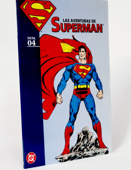 CÓMIC LAS AVENTURAS DE SUPERMAN 4 COLECCIONABLE DC PLANETA DEAGOSTINI DE KIOSCO