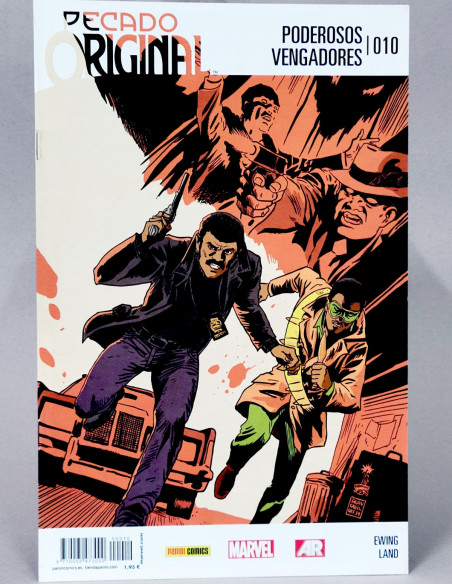 CÓMIC PODEROSOS VENGADORES 10 PECADO ORIGINAL PANINI MARVEL GRAPA DE KIOSCO