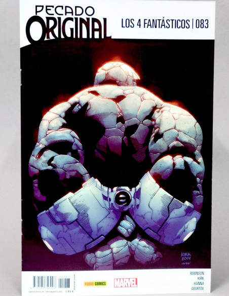 CÓMIC LOS 4 FANTASTICOS 83 PECADO ORIGINAL PANINI MARVEL GRAPA DE KIOSCO