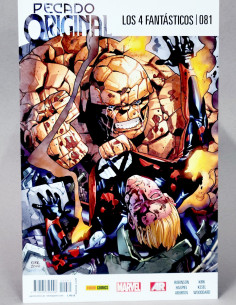 CÓMIC LOS 4 FANTASTICOS 81 PECADO ORIGINAL PANINI MARVEL...