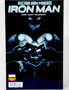 CÓMIC VICTOR VON MUERTE IRON MAN 3 PANINI MARVEL GRAPA DE...
