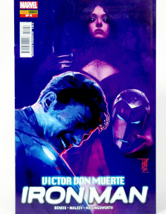 CÓMIC VICTOR VON MUERTE IRON MAN 4 PANINI MARVEL GRAPA DE...