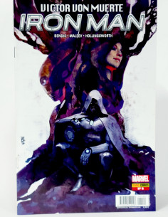 CÓMIC VICTOR VON MUERTE IRON MAN 6 PANINI MARVEL GRAPA DE...